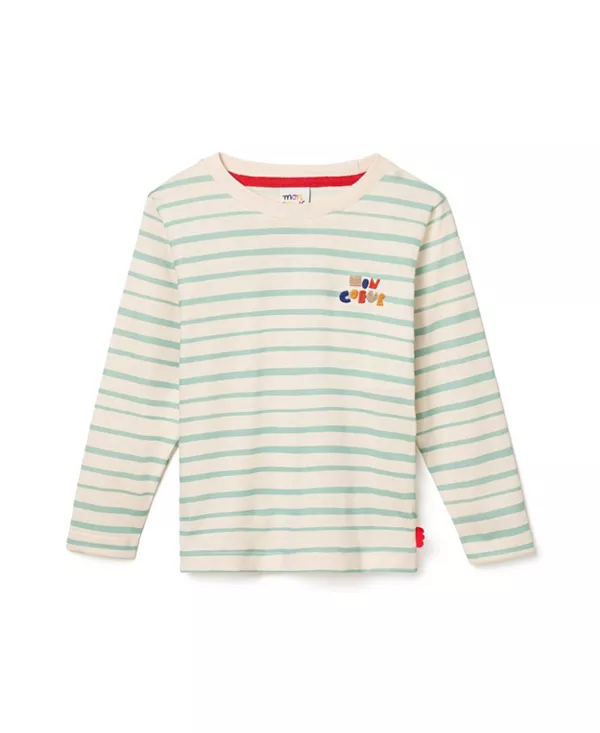 Футболка унисекс из переработанного хлопка в бретонском стиле - для младенцев и маленьких детей. Mon Coeur, синий
Футболка унисекс из переработанного хлопка в бретонском стиле - для младенцев и маленьких детей. Mon Coeur, синий