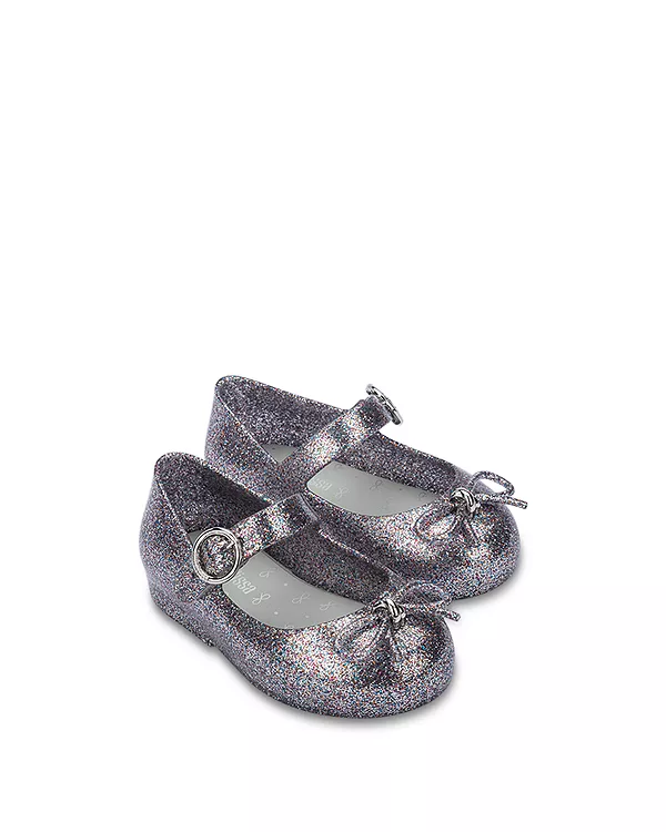 Детские балетки для девочек - для малышек Mini Melissa, серебряный
Детские балетки для девочек - для малышек Mini Melissa, серебряный