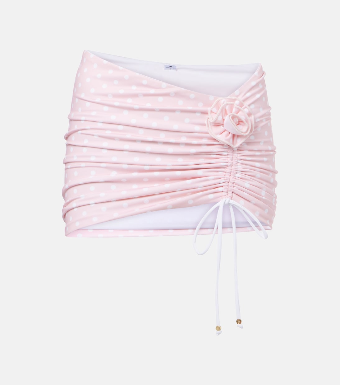 Мини-юбка Stefani со сборками в горошек Bananhot, Peach Polka
Мини-юбка Stefani со сборками в горошек Bananhot, Peach Polka