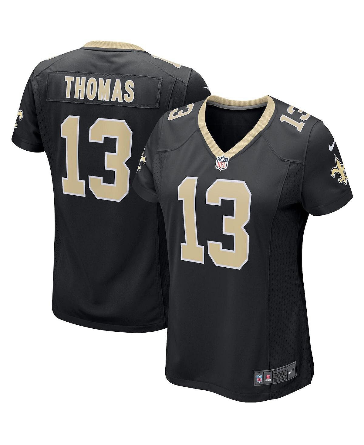 Женская черная майка игрока Michael Thomas New Orleans Saints Game Player Nike, черный
Женская черная майка игрока Michael Thomas New Orleans Saints Game Player Nike, черный