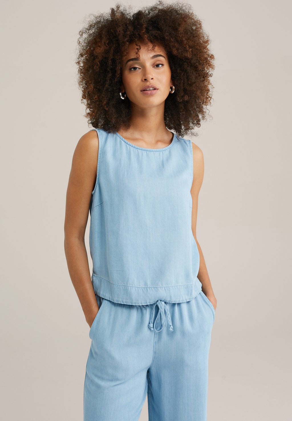 Блуза WE Fashion, светло-голубой
Блуза WE Fashion, светло-голубой