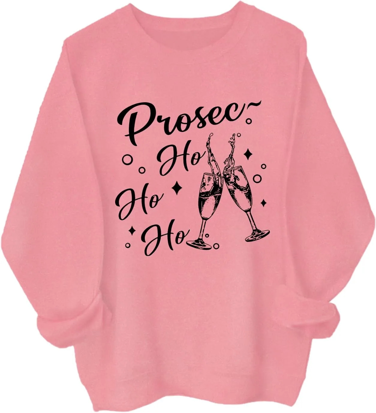 Prosecc- H-O H-O Sweatshirt Christmas Martini
Prosecc- H-O H-O Sweatshirt Christmas Martini