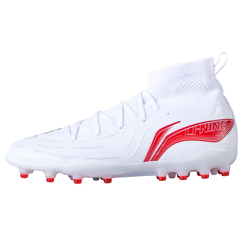 LINING Футбольные бутсы для игры в футбол на искусственном грунте, прочные, дышащие, мужские, белые, красные
LINING Футбольные бутсы для игры в футбол на искусственном грунте, прочные, дышащие, мужские, белые, красные