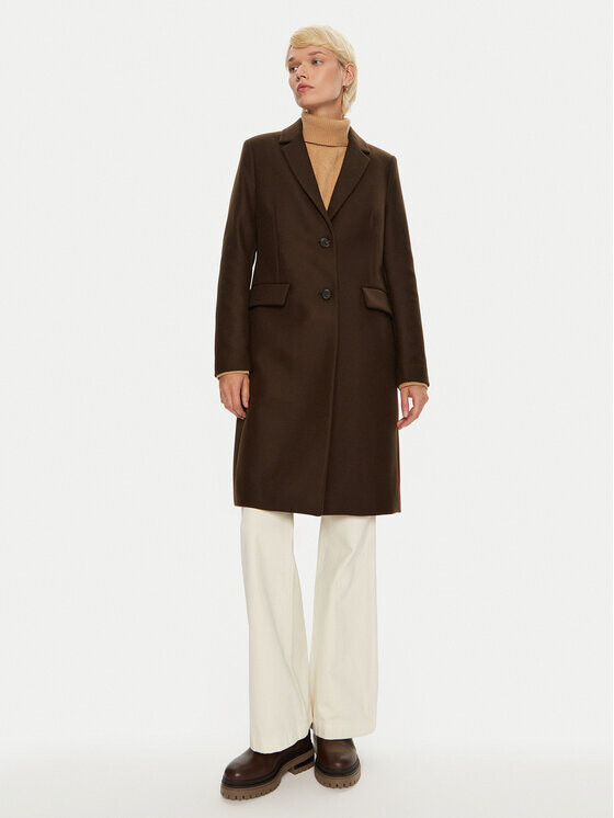 Шерстяное пальто обычного кроя Tommy Hilfiger, коричневый
Шерстяное пальто обычного кроя Tommy Hilfiger, коричневый