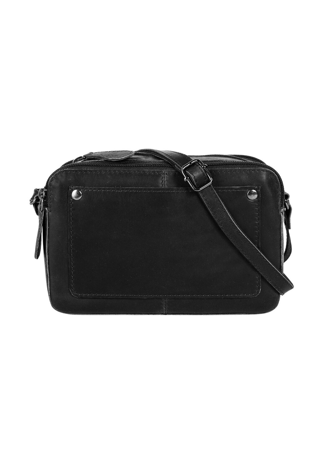 Сумка через плечо, натуральная кожа Cluty, черный
Сумка через плечо, натуральная кожа Cluty, черный