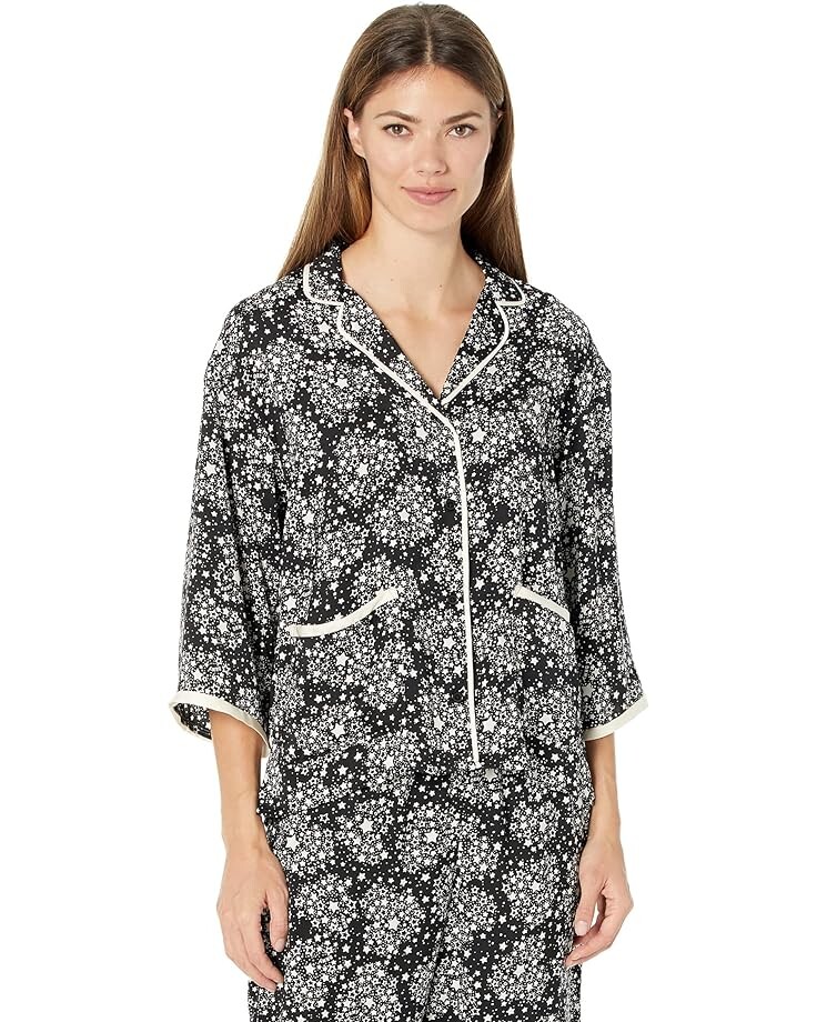 Пижамный комплект DKNY 3/4 Sleeve Top Pajama Set, цвет Black Stars
Пижамный комплект DKNY 3/4 Sleeve Top Pajama Set, цвет Black Stars
