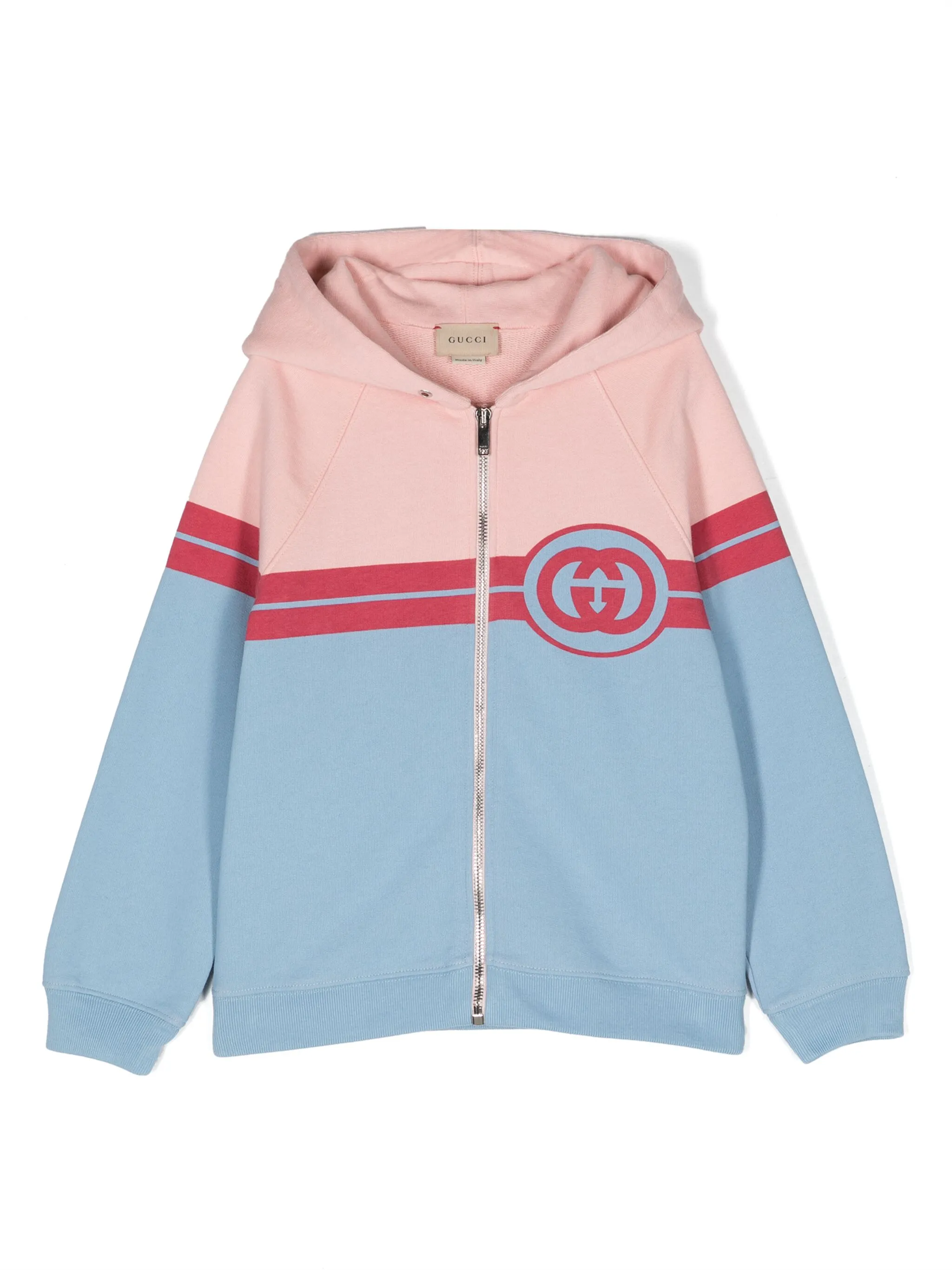 Худи на молнии с логотипом Interlocking G Gucci Kids, розовый
Худи на молнии с логотипом Interlocking G Gucci Kids, розовый