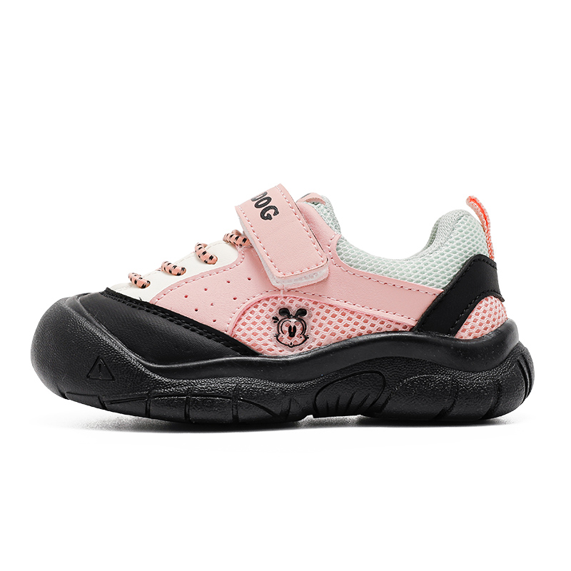 Нескользящие износостойкие низкие детские кроссовки для повседневной носки для детей от 3 до 7 лет BOBDOG, розовый/черный 
Нескользящие износостойкие низкие детские кроссовки для повседневной носки для детей от 3 до 7 лет BOBDOG, розовый/черный