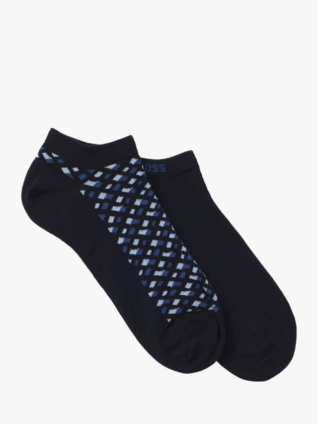 Тренировочные носки с монограммой HUGO BOSS, темно-синий/разноцветный
Тренировочные носки с монограммой HUGO BOSS, темно-синий/разноцветный