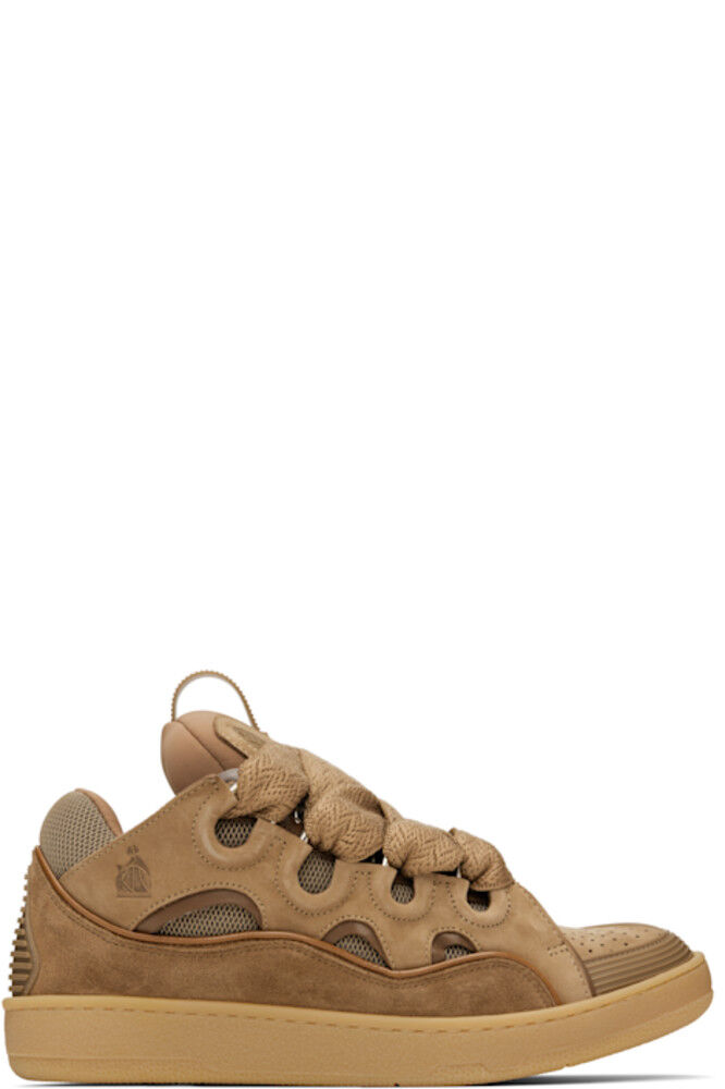 Эксклюзивные коричневые кроссовки SSENSE Curb Lanvin
Эксклюзивные коричневые кроссовки SSENSE Curb Lanvin