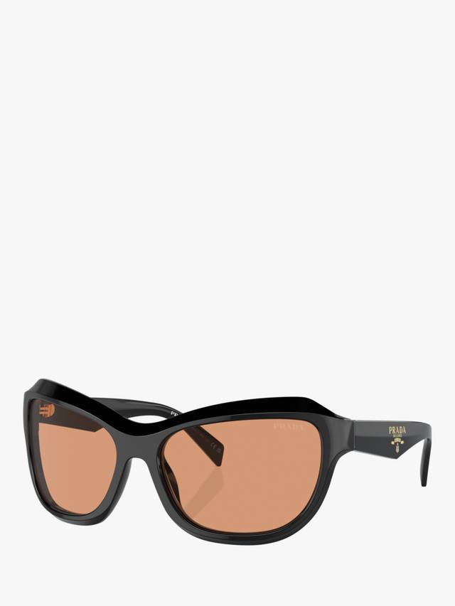 PR A27S женские обертывающие солнцезащитные очки Prada, Black/Orange
PR A27S женские обертывающие солнцезащитные очки Prada, Black/Orange