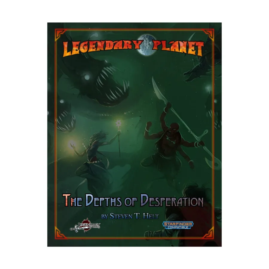 Legendary Planet - Depths of Desperation (Starfinder), Starfinder (Legendary Games), мягкая обложка
Legendary Planet - Depths of Desperation (Starfinder), Starfinder (Legendary Games), мягкая обложка