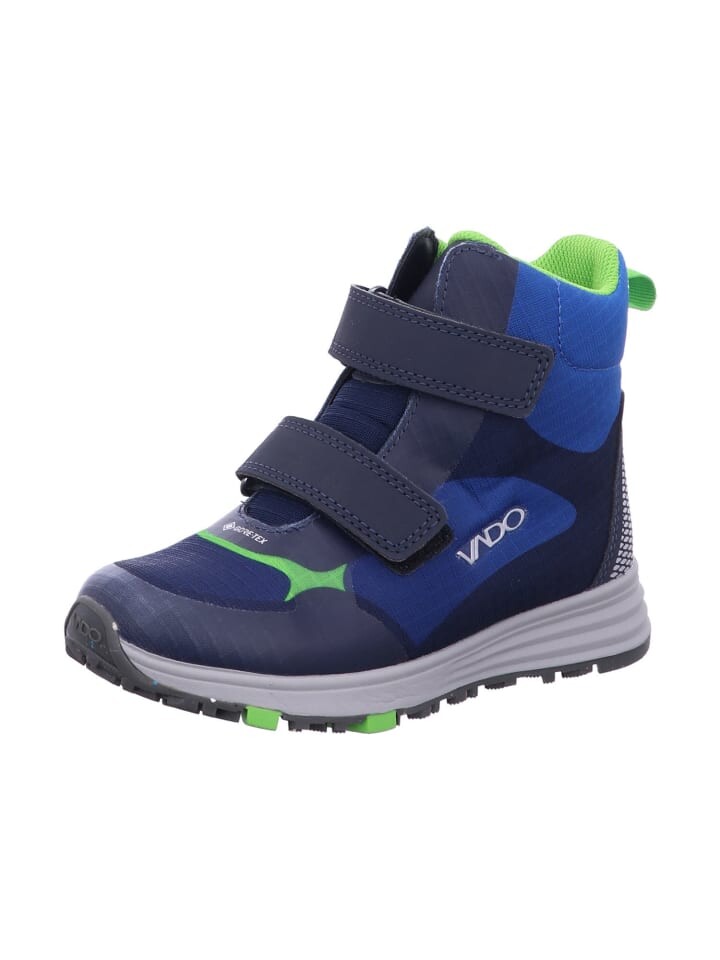 Сапоги VADO Jungen Stiefel SMILEY HIGH VELCRO GTX, синий
Сапоги VADO Jungen Stiefel SMILEY HIGH VELCRO GTX, синий