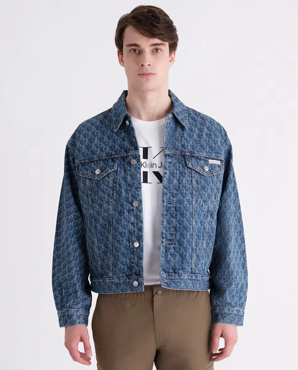 Мужская джинсовая куртка в стиле 90-х с логотипом Calvin Klein Jeans, синий
Мужская джинсовая куртка в стиле 90-х с логотипом Calvin Klein Jeans, синий