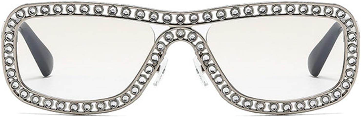 Солнцезащитные очки Willochra с двойной оправой и стразами для женщин, блестящие очки в оправе с драгоценными камнями, аксессуар для костюмированной вечеринки F25, Silver
Солнцезащитные очки Willochra с двойной оправой и стразами для женщин, блестящие очки в оправе с драгоценными камнями, аксессуар для костюмированной вечеринки F25, Silver