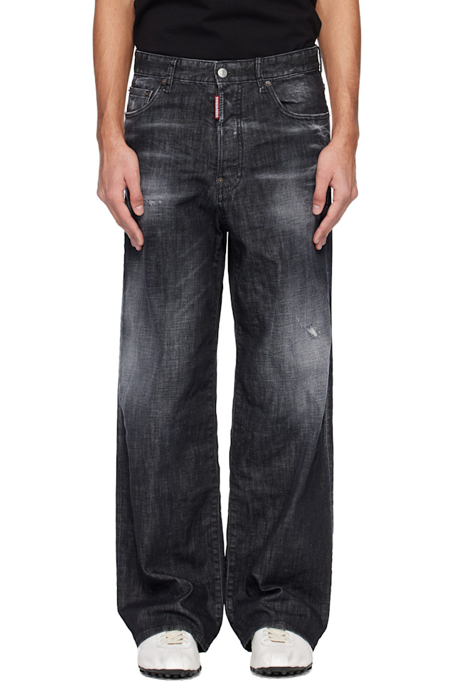 Свободные джинсы Dsquared2, черный
Свободные джинсы Dsquared2, черный