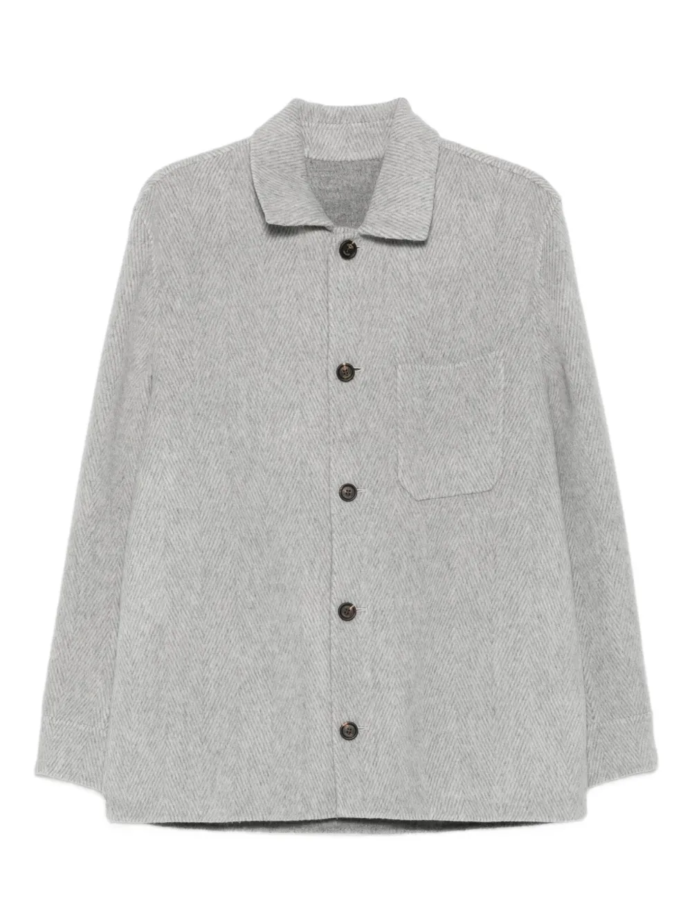 Шерстяной жакет в елочку Eleventy, серый
Шерстяной жакет в елочку Eleventy, серый