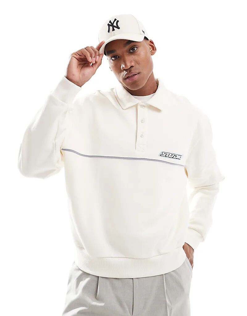 Поло свободного кроя с кантом и принтом на груди серого меланжевого цвета ASOS DESIGN
Поло свободного кроя с кантом и принтом на груди серого меланжевого цвета ASOS DESIGN