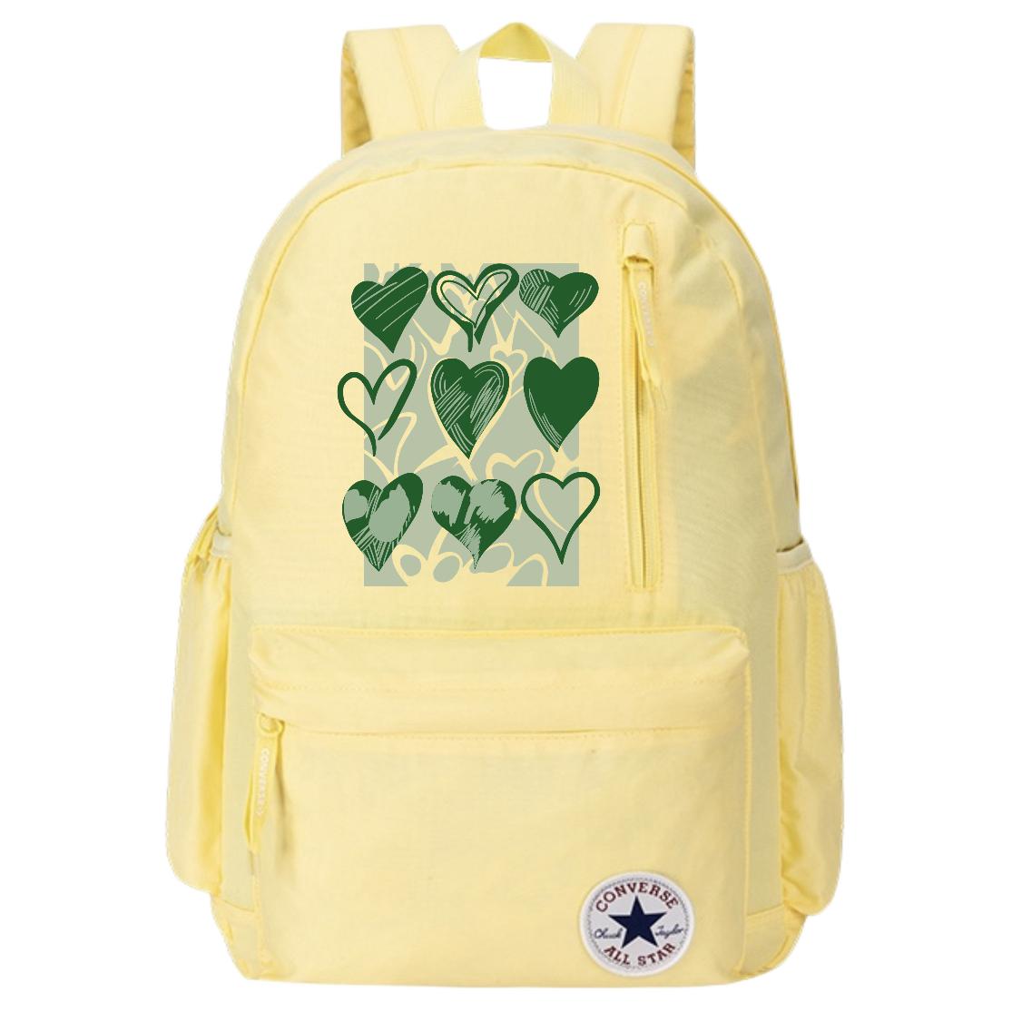 Converse Полиэстеровый рюкзак унисекс яично-желтый, Green Heart
Converse Полиэстеровый рюкзак унисекс яично-желтый, Green Heart