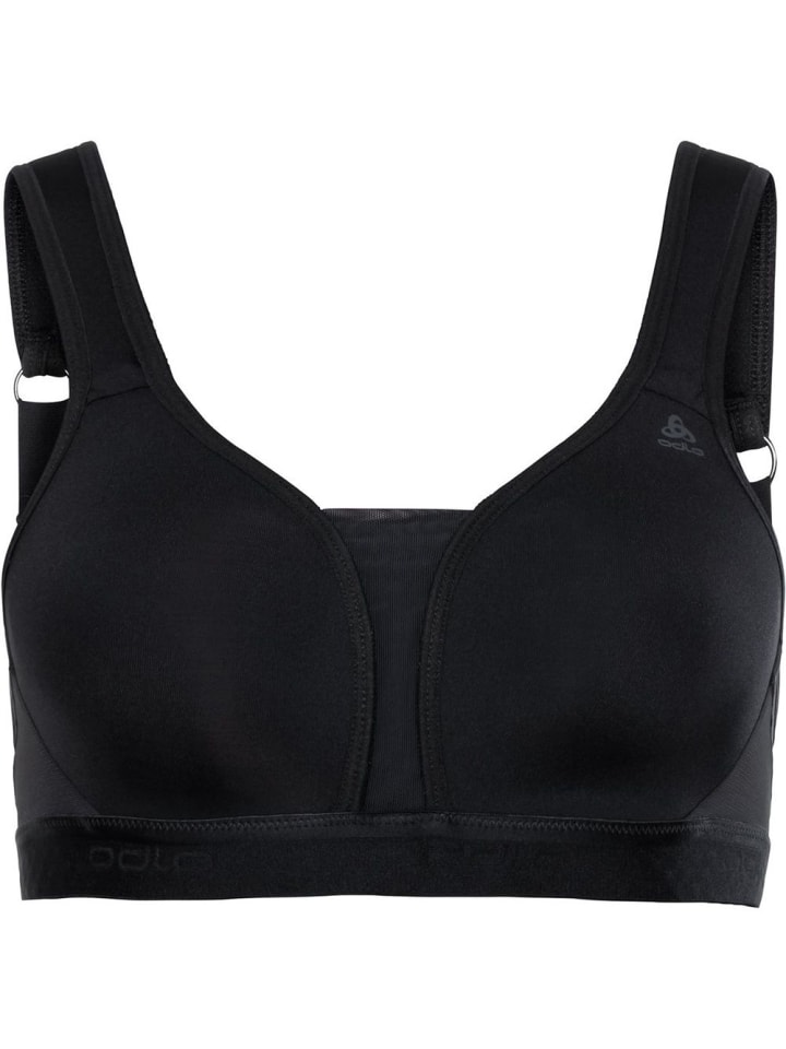 Спортивный бюстгальтер Sports Bra Padded High Odlo, черный
Спортивный бюстгальтер Sports Bra Padded High Odlo, черный