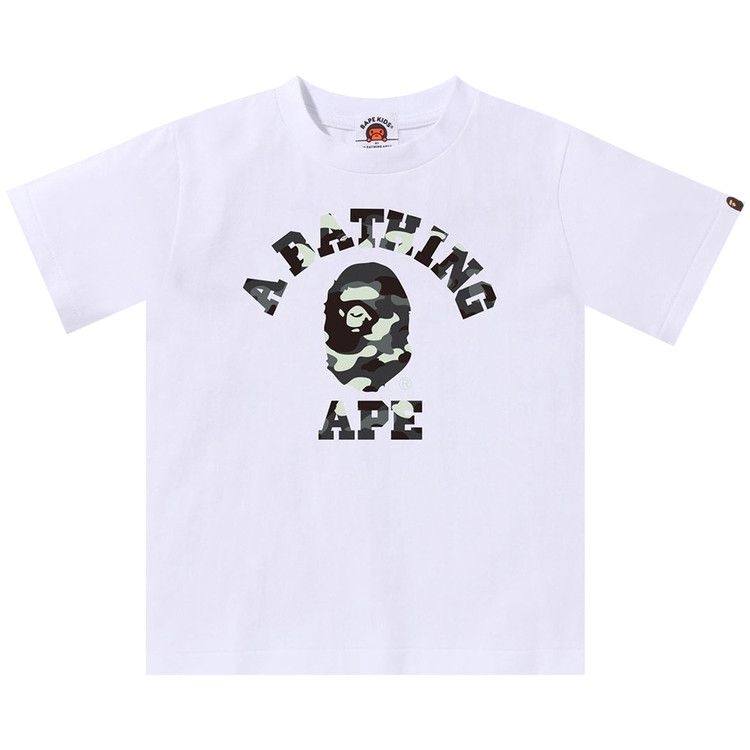 Футболка BAPE Kids City Camo College Tee 'White'
Футболка BAPE Kids City Camo College Tee 'White'
