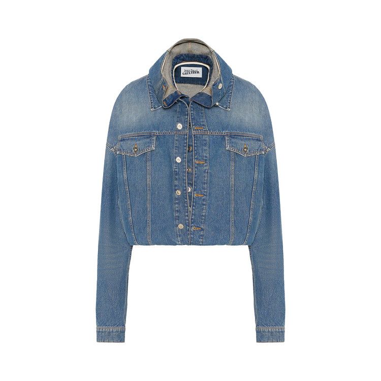 Куртка Jean Paul Gaultier Hooded Double Layer Denim Jacket, Vintage Blue
Куртка Jean Paul Gaultier Hooded Double Layer Denim Jacket, Vintage Blue