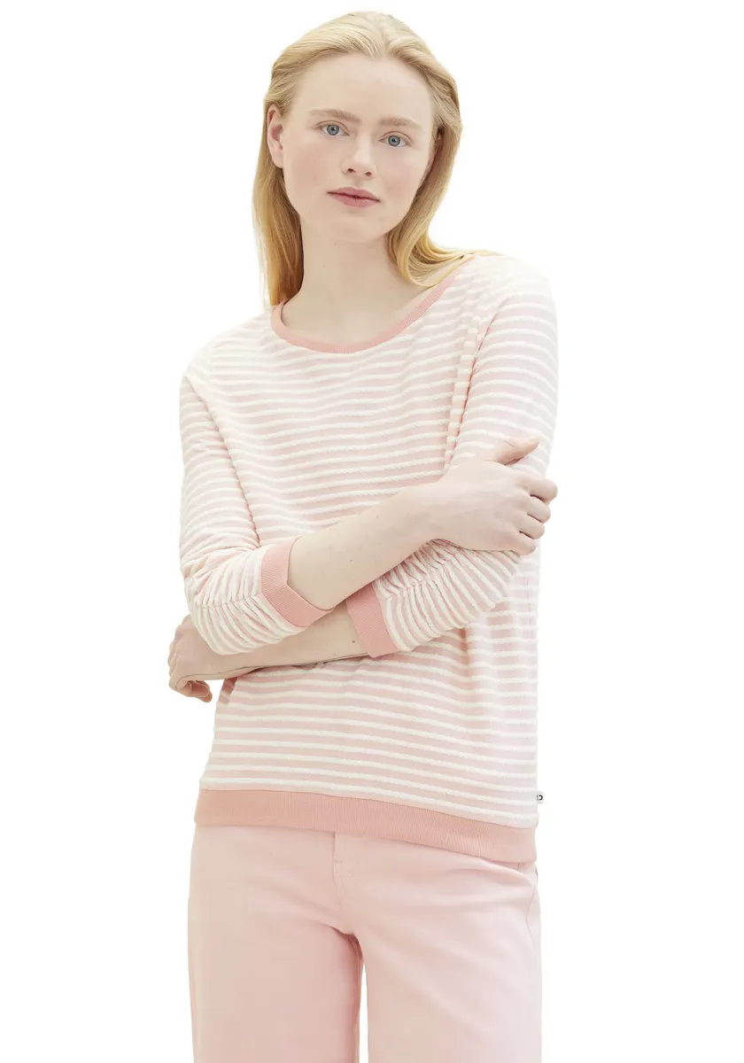 Джинсовая толстовка TOM TAILOR в полоску Tom Tailor Denim, цвет Rose White Structure Stripe
Джинсовая толстовка TOM TAILOR в полоску Tom Tailor Denim, цвет Rose White Structure Stripe