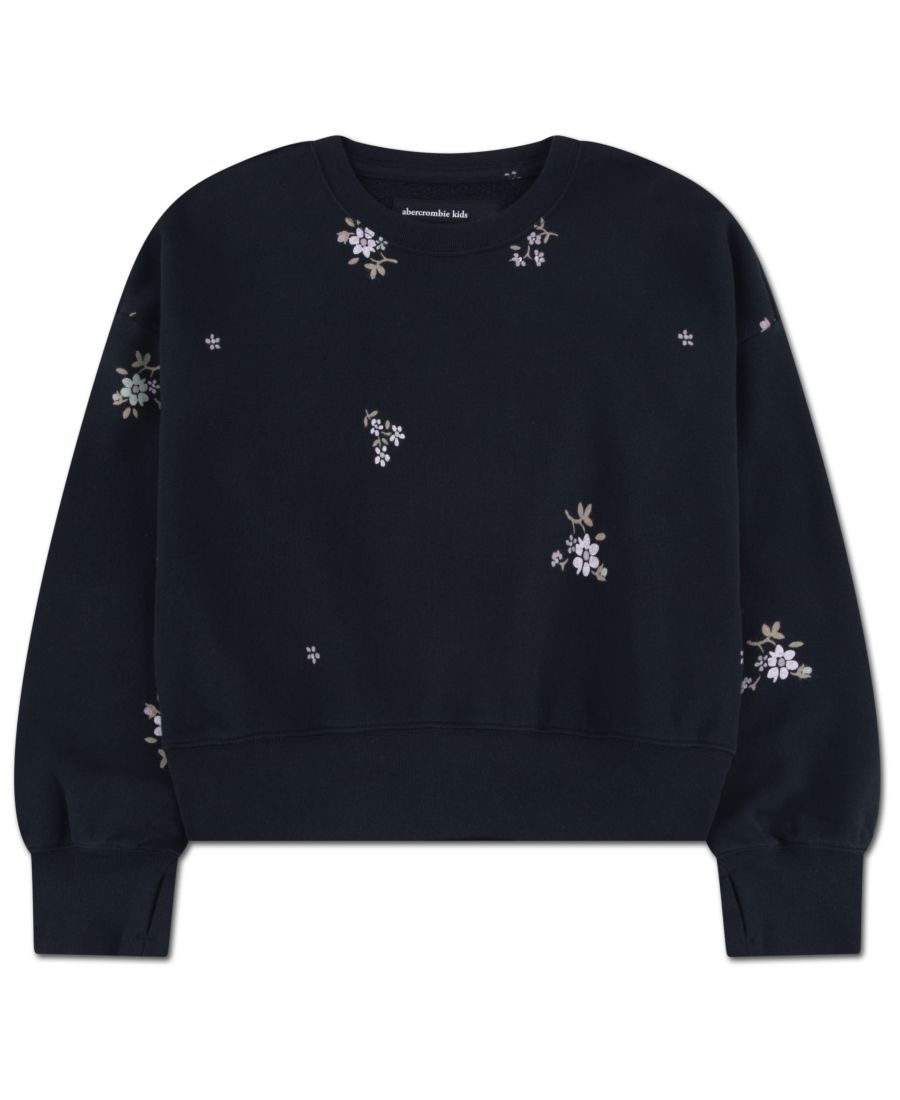Детская толстовка с круглым вырезом и логотипом abercrombie kids, Black
Детская толстовка с круглым вырезом и логотипом abercrombie kids, Black