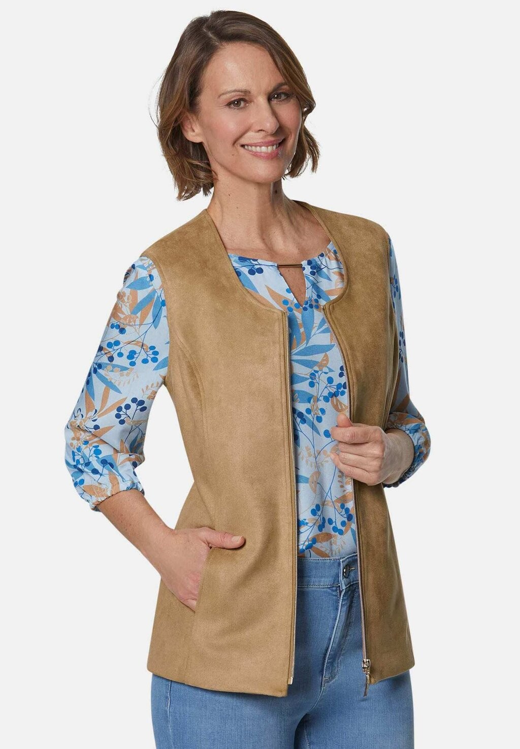 Жилет GOLDNER, коричневый
Жилет GOLDNER, коричневый