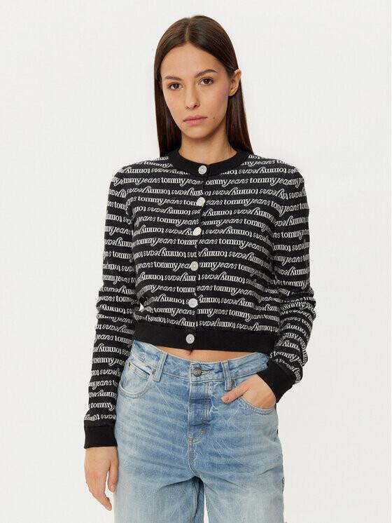 Кардиган приталенного кроя Tommy Jeans, черный
Кардиган приталенного кроя Tommy Jeans, черный