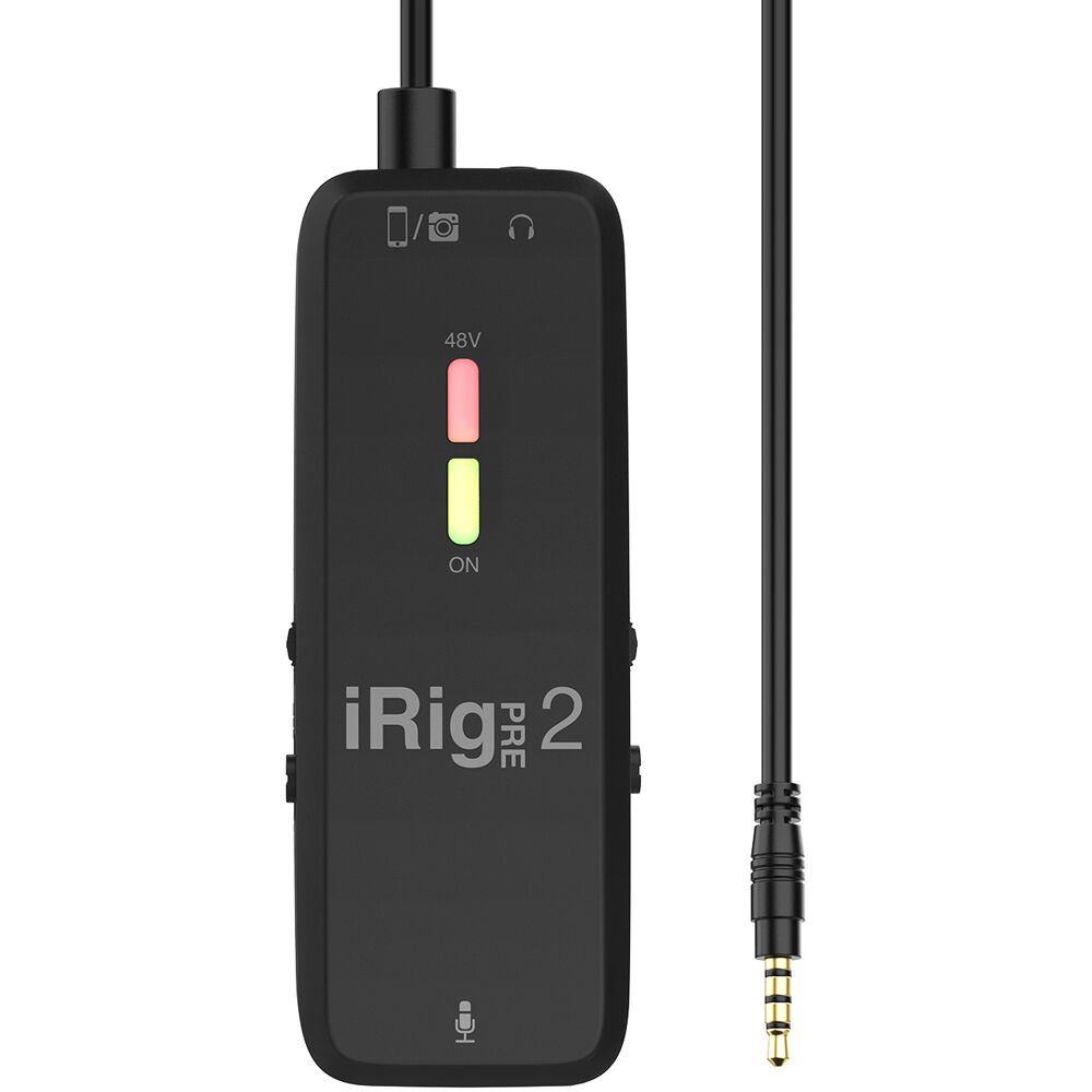 IK Multimedia iRig Pre 2 Ultracompact XLR IP-IRIG-PRE2-IN
IK Multimedia iRig Pre 2 Ultracompact XLR IP-IRIG-PRE2-IN