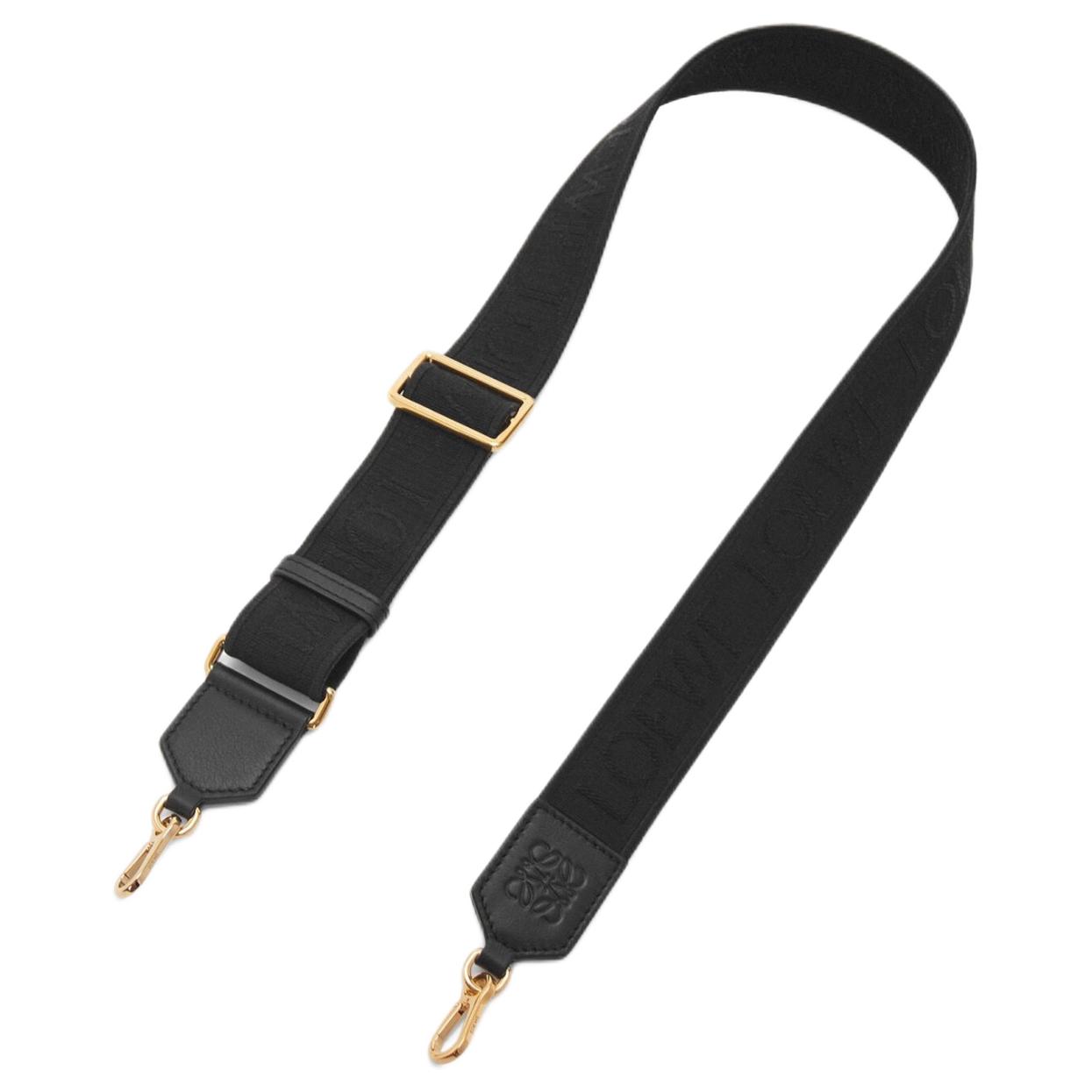 LOEWE Женский черный ремень для сумки из жаккардовой ткани с кожаной вставкой
LOEWE Женский черный ремень для сумки из жаккардовой ткани с кожаной вставкой