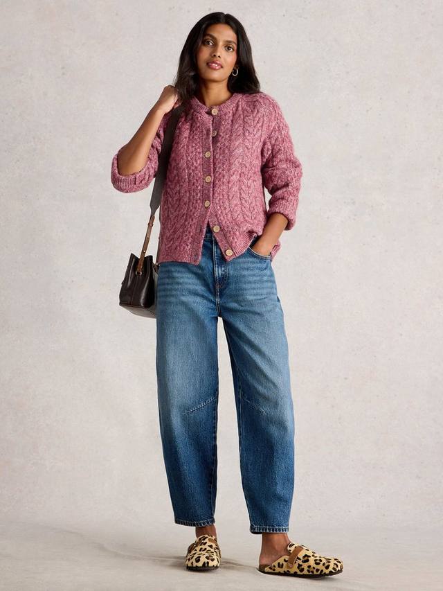 Кардиган Carly с воротником-хомут объемной вязки White Stuff
Кардиган Carly с воротником-хомут объемной вязки White Stuff