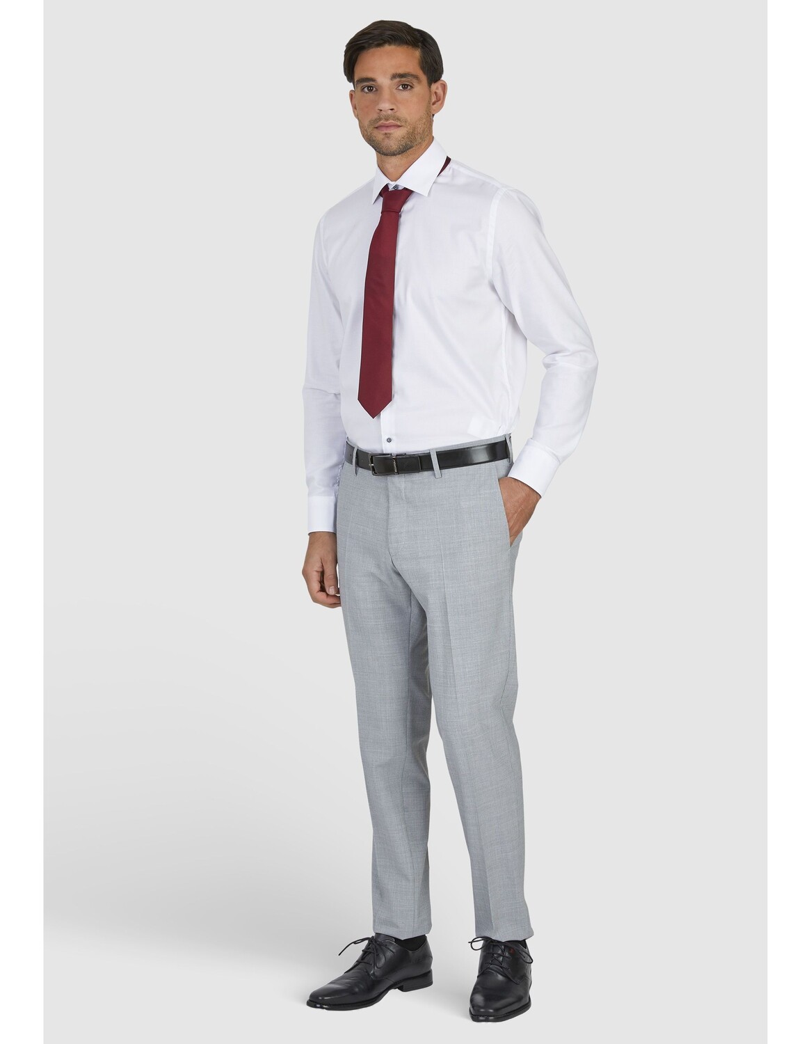 Тканевые брюки HECHTER PARIS Anzug, серый 
Тканевые брюки HECHTER PARIS Anzug, серый