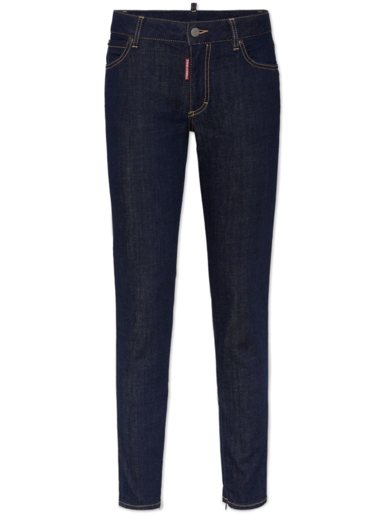 DSQUARED2 джинсы скинни с контрастной строчкой, синий
DSQUARED2 джинсы скинни с контрастной строчкой, синий