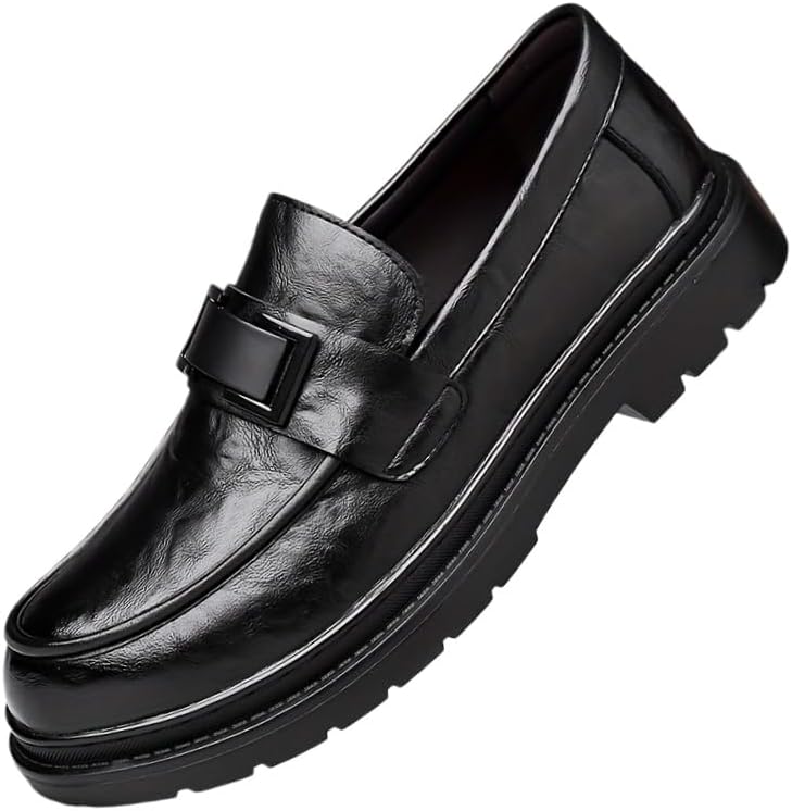 Мужские стильные повседневные туфли однотонного цвета - с толстой подошвой - для работы, вечеринок и прогулок Fusecottc, черный
Мужские стильные повседневные туфли однотонного цвета - с толстой подошвой - для работы, вечеринок и прогулок Fusecottc, черный