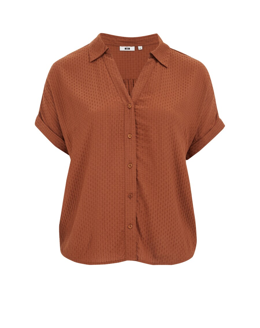 Блузка WE Fashion, коричневый
Блузка WE Fashion, коричневый