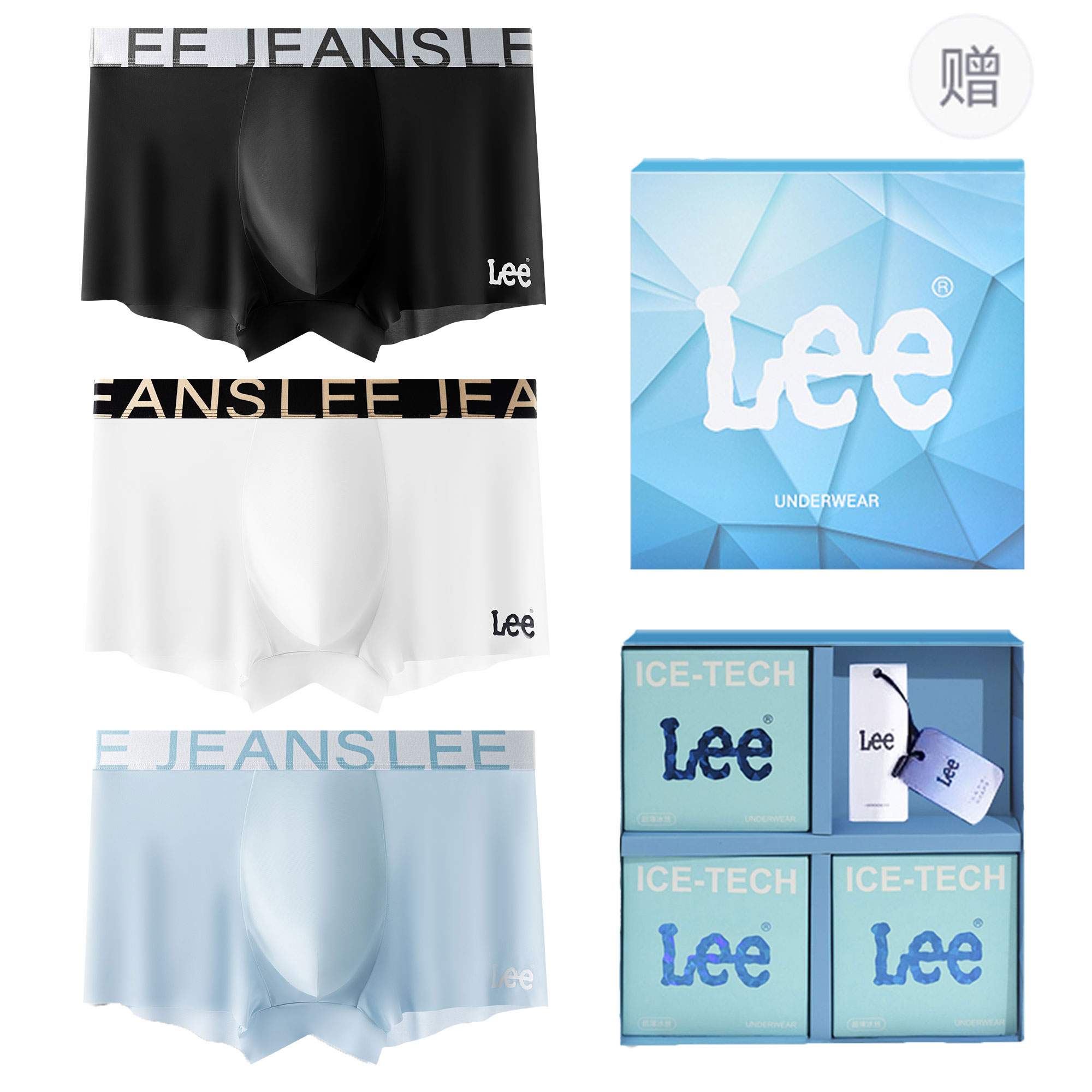 Lee Подарочный набор мужского белья
Lee Подарочный набор мужского белья