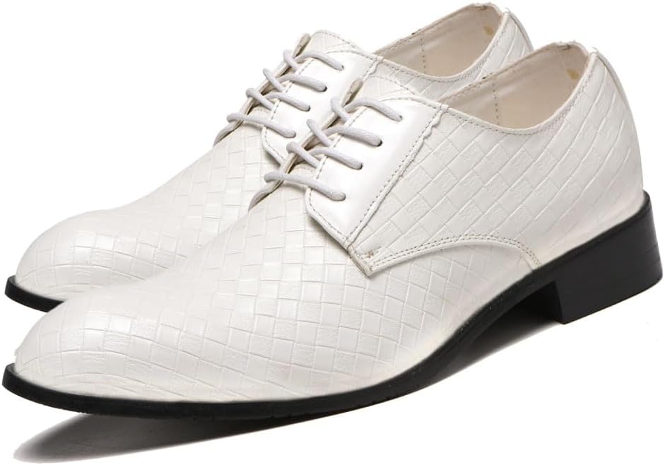 Мужские классические туфли с шнуровкой и заостренным носком, оксфорды, деловые формальные свадебные туфли Odipon, белый
Мужские классические туфли с шнуровкой и заостренным носком, оксфорды, деловые формальные свадебные туфли Odipon, белый