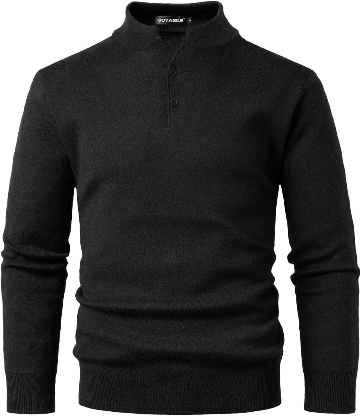 Мужской пуловер хенли с четвертной застежкой Voyagile
Мужской пуловер хенли с четвертной застежкой Voyagile