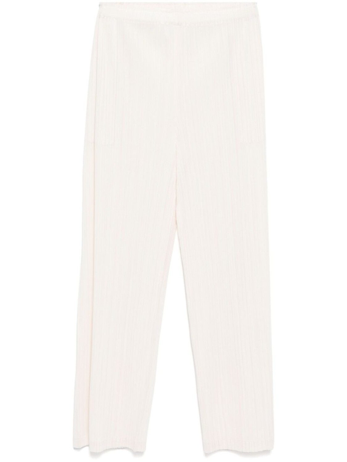 Pleats Please Issey Miyake плиссированные брюки, белый 
Pleats Please Issey Miyake плиссированные брюки, белый