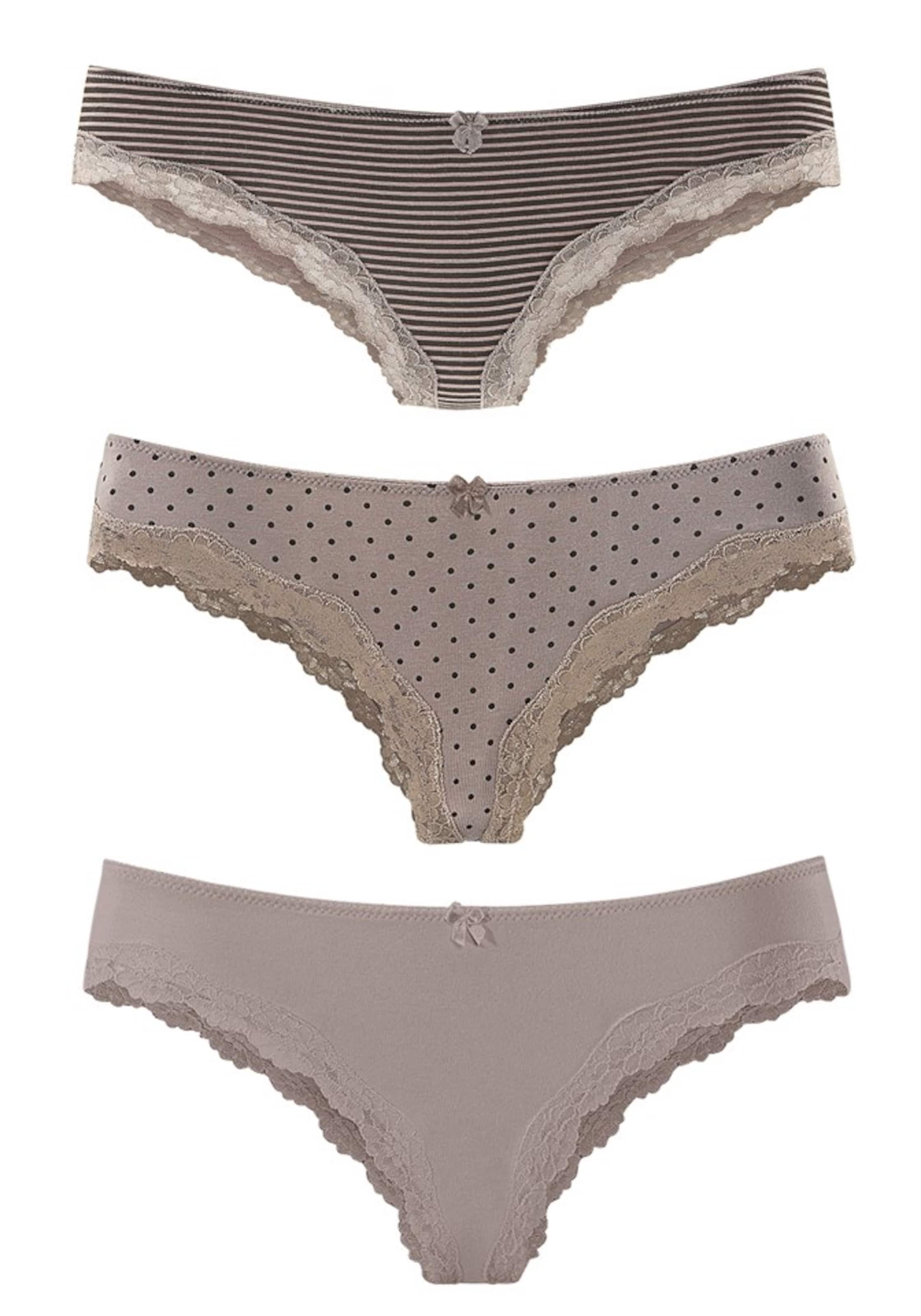 LASCANA Трусики в цвете Greige
LASCANA Трусики в цвете Greige
