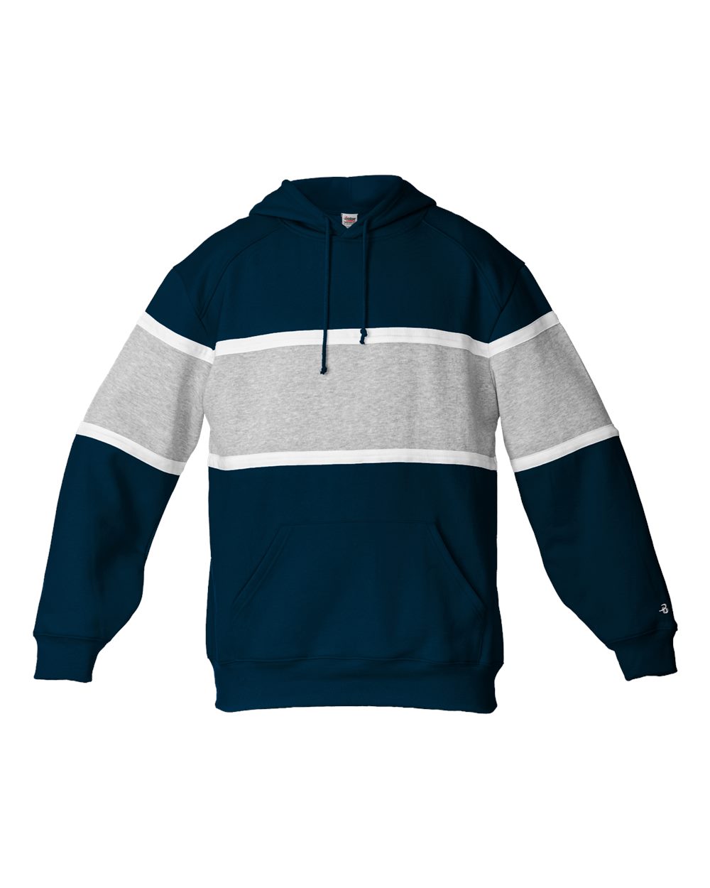Мужская спортивная флисовая толстовка с капюшоном, свободная Badger, цвет navy/ oxford/ white
Мужская спортивная флисовая толстовка с капюшоном, свободная Badger, цвет navy/ oxford/ white