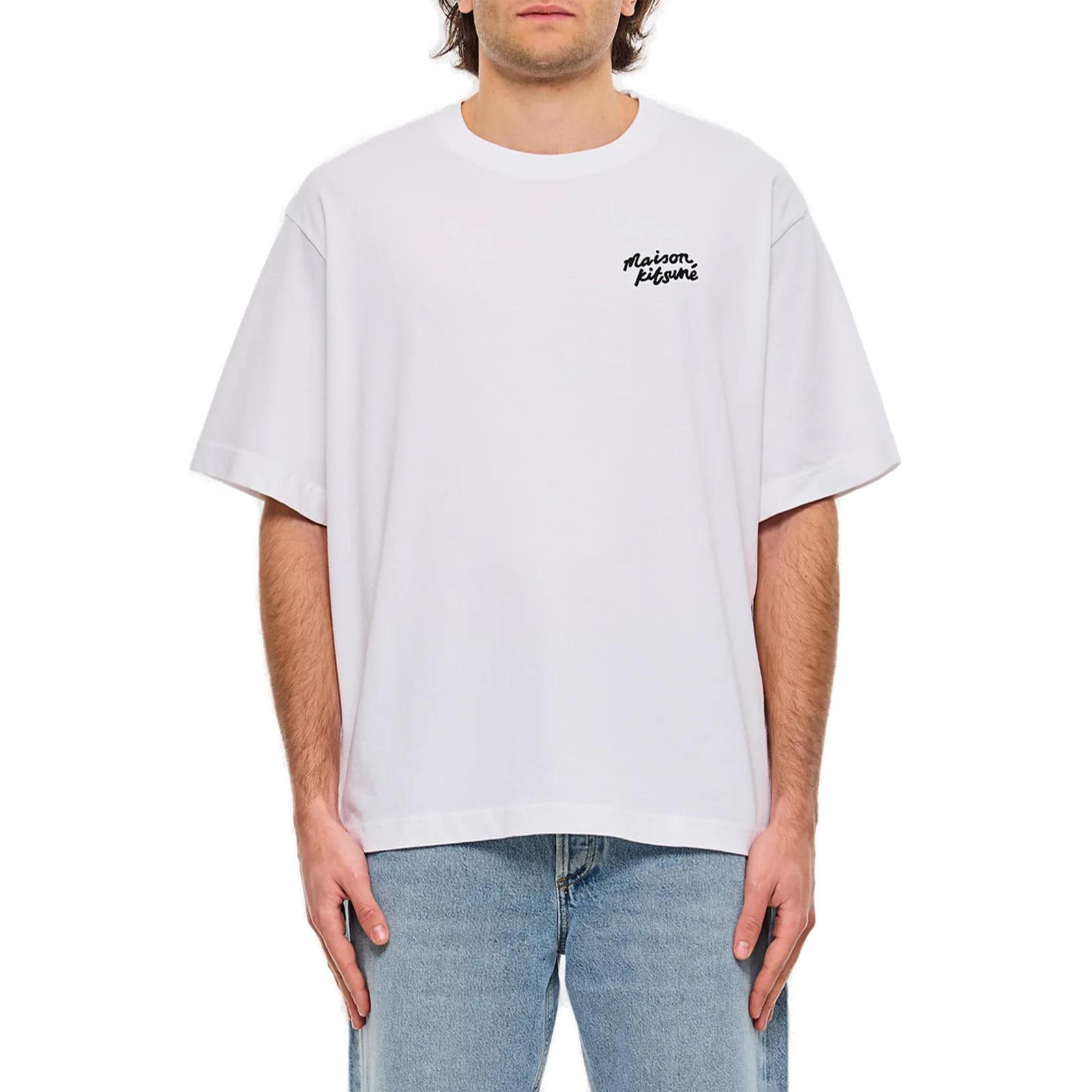 Футболка Maison Kitsuné с вышитым логотипом Maison Kitsune, белый
Футболка Maison Kitsuné с вышитым логотипом Maison Kitsune, белый