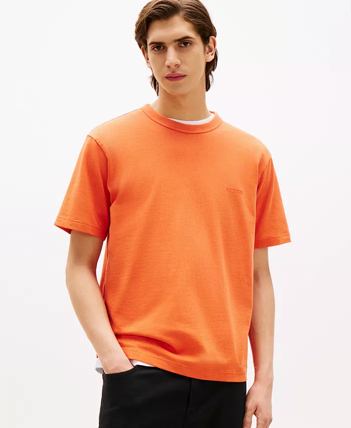 Мужская футболка свободного кроя с логотипом Tommy Hilfiger, оранжевый
Мужская футболка свободного кроя с логотипом Tommy Hilfiger, оранжевый