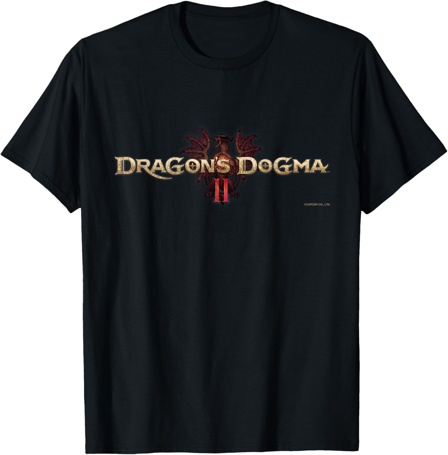 Футболка с логотипом Dragon's Dogma 2, черная Capcom
Футболка с логотипом Dragon's Dogma 2, черная Capcom