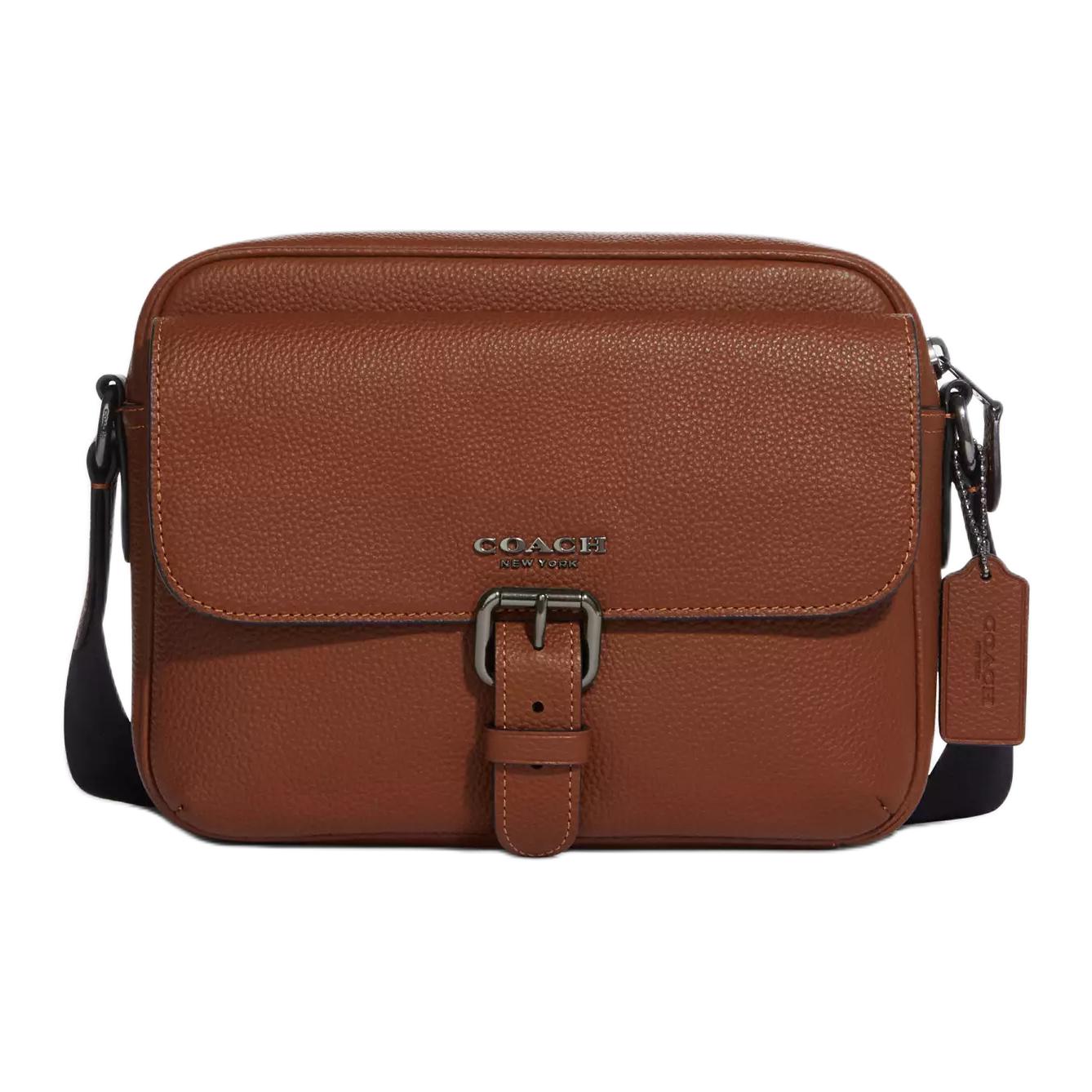 COACH Кожаная сумка через плечо Хадсон из коровьей кожи среднего размера мужская серая медная седло
COACH Кожаная сумка через плечо Хадсон из коровьей кожи среднего размера мужская серая медная седло