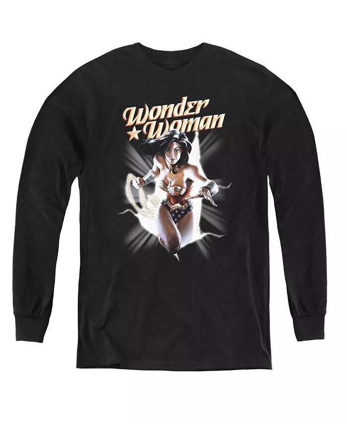Boys of America Youth Wonder Woman Break Out свитшот с длинными рукавами Justice League, черный
Boys of America Youth Wonder Woman Break Out свитшот с длинными рукавами Justice League, черный
