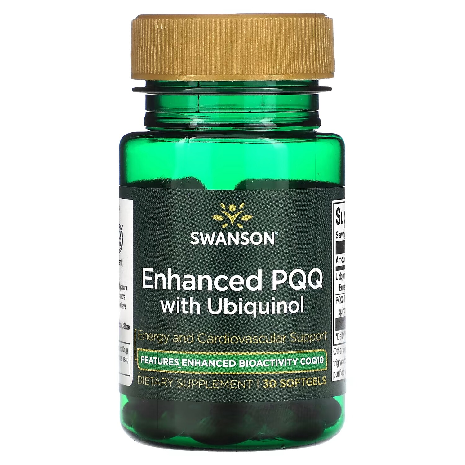 Добавка PQQ с убихинолом Swanson Enhanced, 30 таблеток 
Добавка PQQ с убихинолом Swanson Enhanced, 30 таблеток