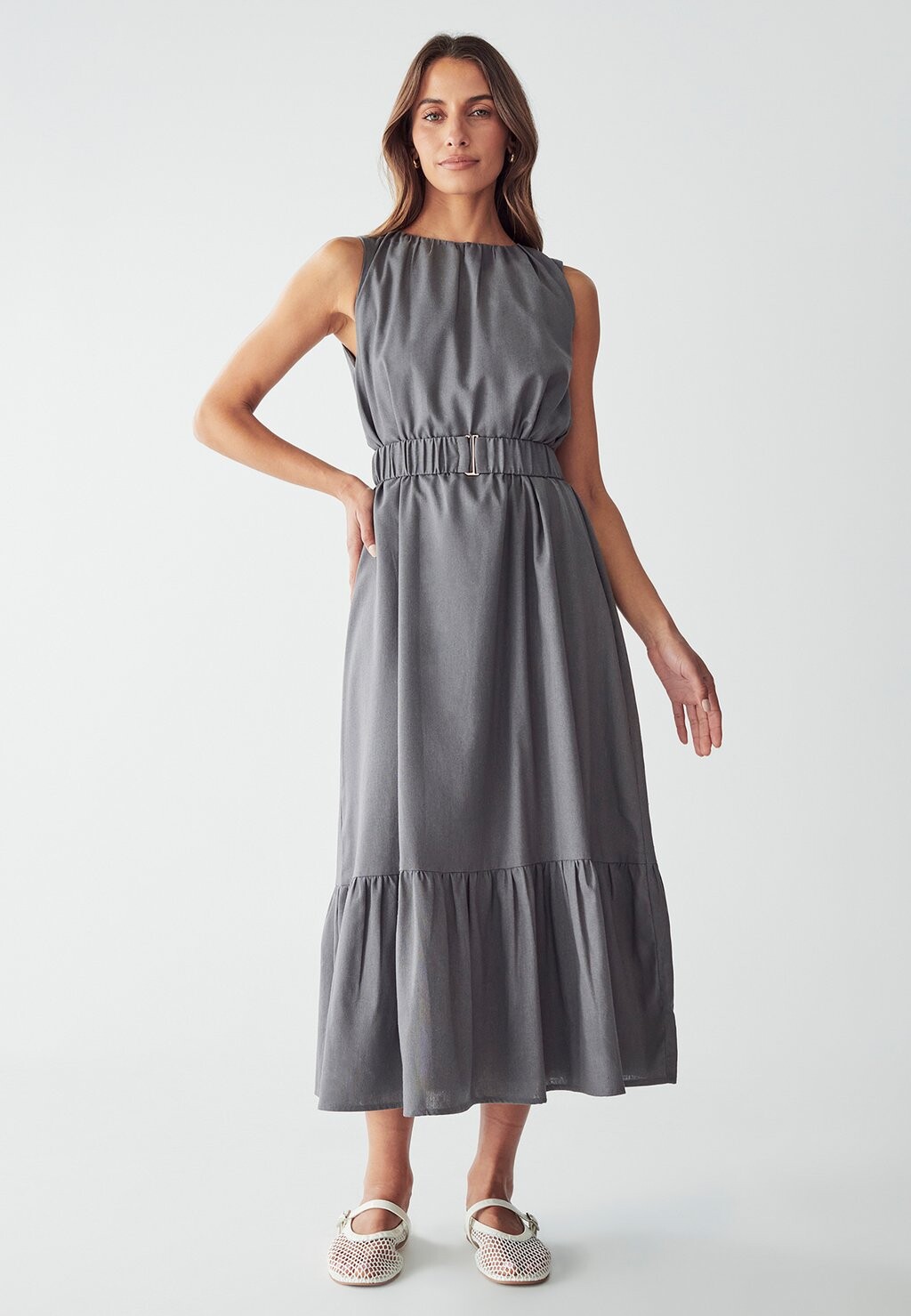 Повседневное платье KYE MIDI WILLA, серый
Повседневное платье KYE MIDI WILLA, серый